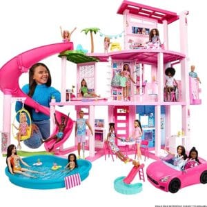 Barbie Dreamhouse fiesta de piscina con luces y sonido