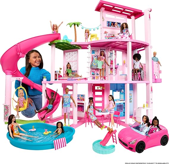 Barbie Dreamhouse fiesta de piscina con luces y sonido