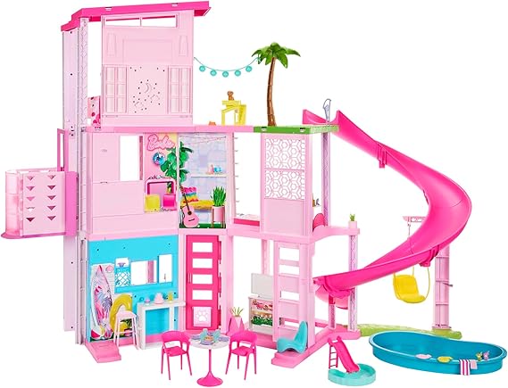 Barbie Dreamhouse fiesta de piscina con luces y sonido - Imagen 3