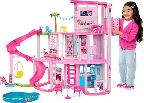 Barbie Dreamhouse fiesta de piscina con luces y sonido - Imagen 6