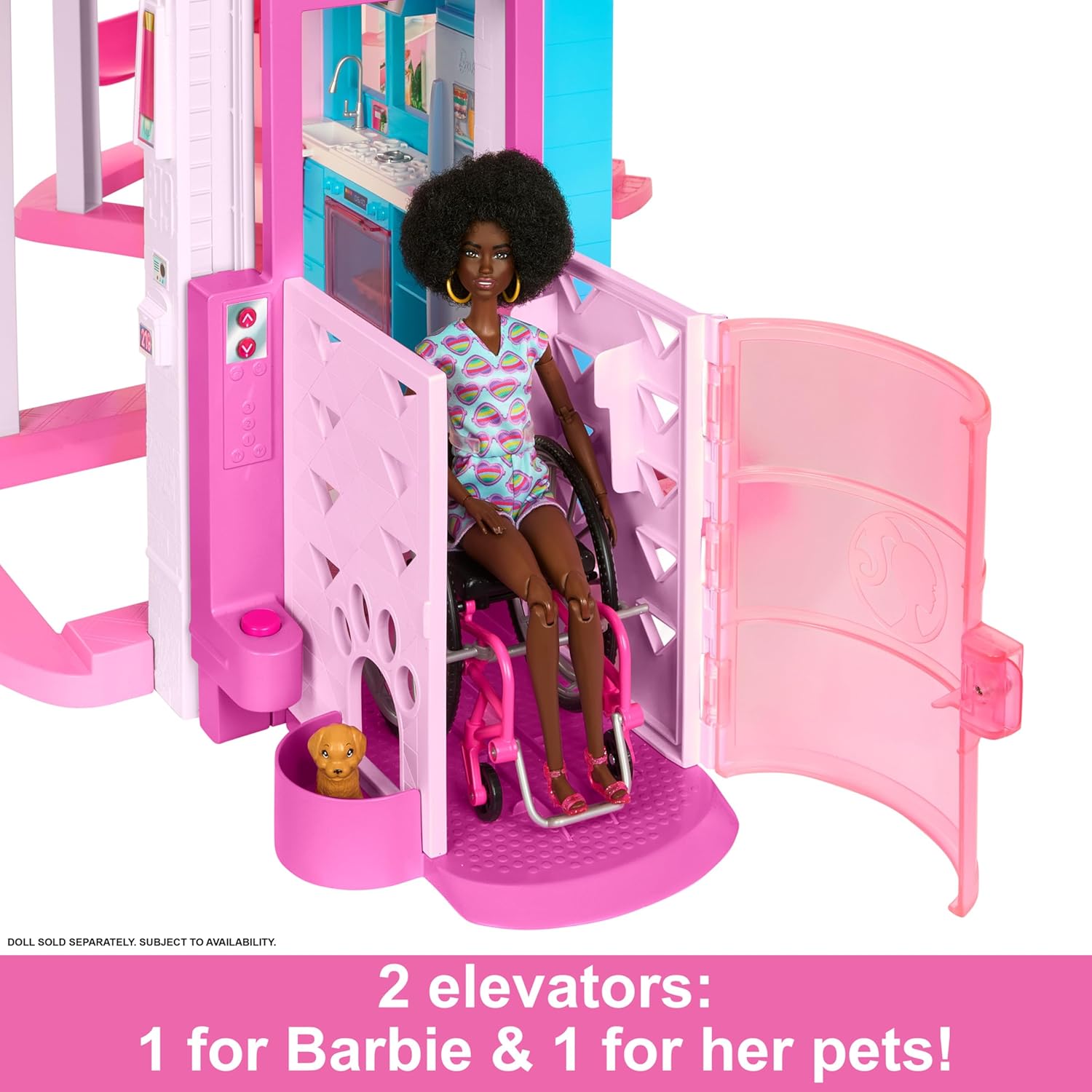 Barbie Dreamhouse fiesta de piscina con luces y sonido - Imagen 8