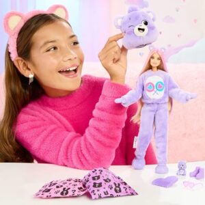 Barbie cutie reveal Osito cariñosito con disfraz, mascota y accesorios