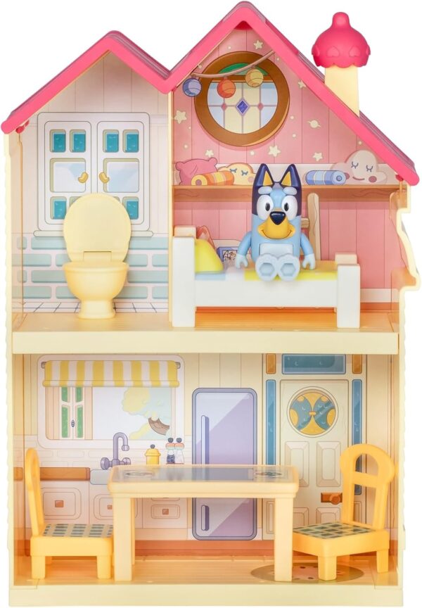 Bluey casa pequeña con accesorios y figura - Imagen 5