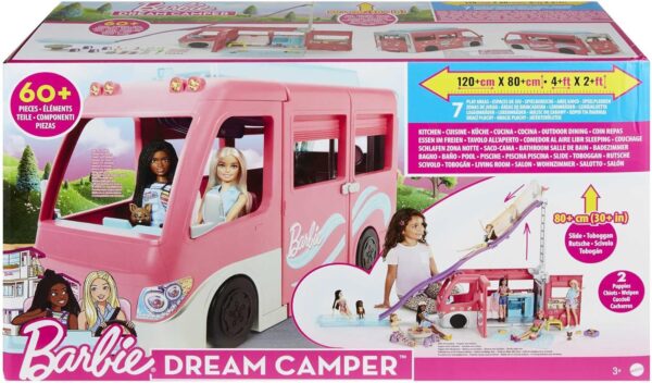 Camper de los sueños de Barbie con tobogán de 76 y accesorios - Imagen 4