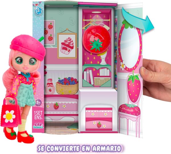 Cry babies BFF Ella 20cm articulada con accesorios de moda - Imagen 4