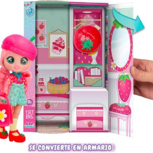 Cry babies BFF Ella 20cm articulada con accesorios de moda