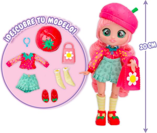 Cry babies BFF Ella 20cm articulada con accesorios de moda - Imagen 5
