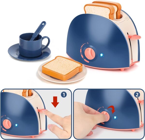 Juego de electrodomésticos de cocina azul turquí Yalujumb - Imagen 6