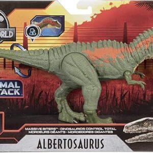Albertosaurus Jurassic World figura de acción con control de movimiento en la cola