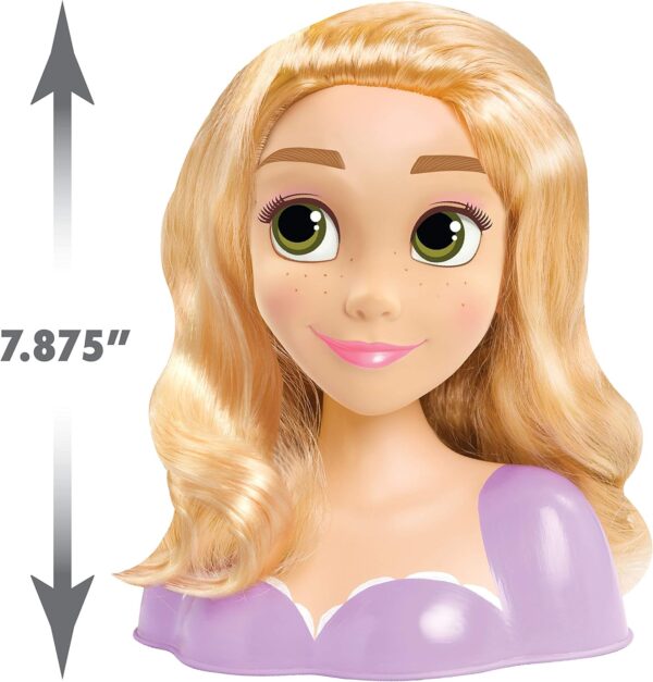 Cabezal de peinados Rapunzel 20cm con accesorios - Imagen 4