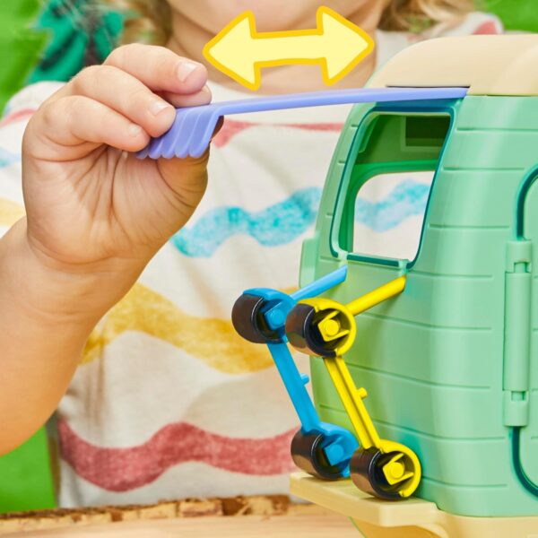 Camper Caravana portátil de Peppa Pig con 3 figuras - Imagen 9