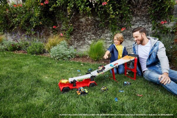 Carrera descendente Monster Truck Hot Wheels - Imagen 3