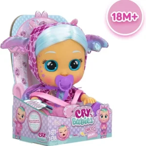 Cry Babies Dressy Bruny. Bebés llorones con ropa, cabello y lágrimas reales