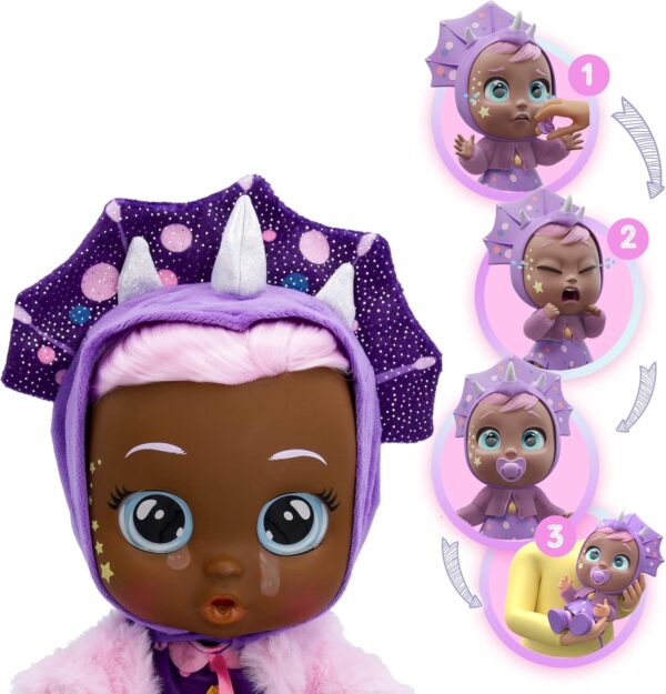 Cry Babies Dressy Phoebe. Bebés llorones con ropa, cabello y lágrimas reales - Imagen 5