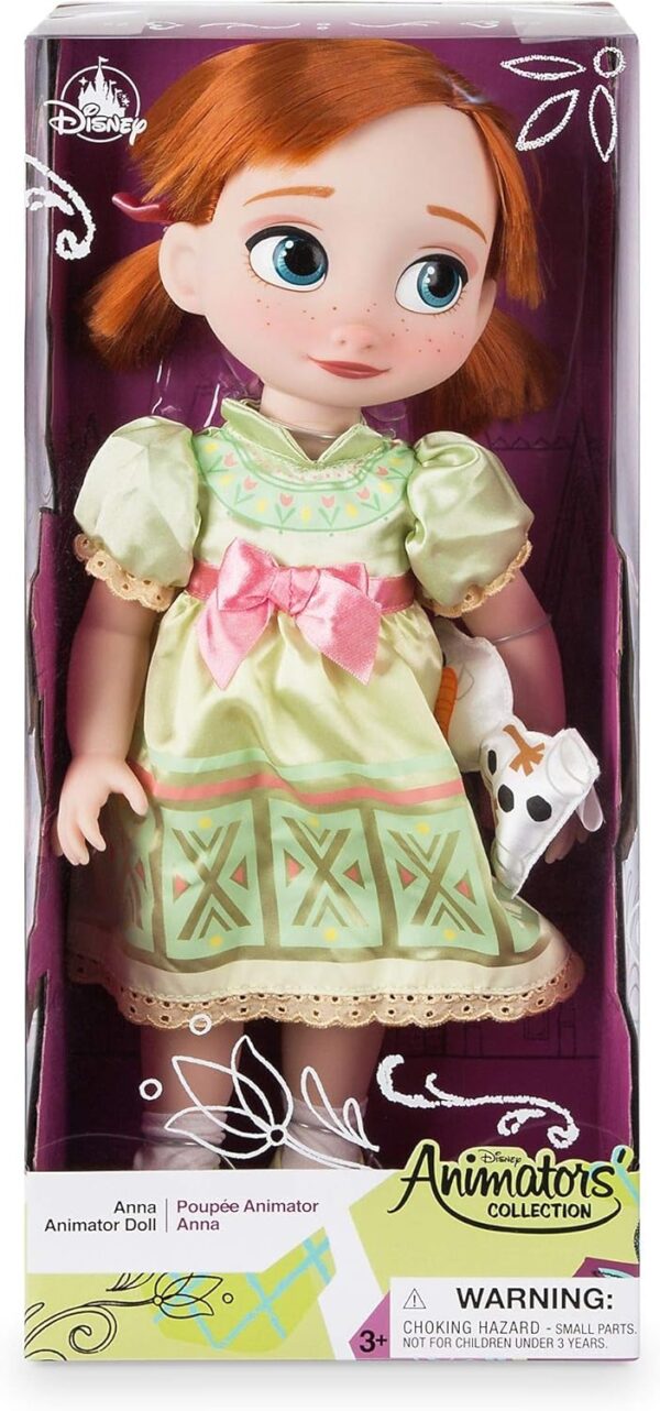 Disney Animators Anna de Frozen 40cm con mascota - Imagen 4