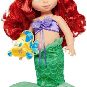 Disney Animators Sirenita Ariel 40cm con mascota