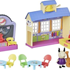 Escuela de Peppa Pig con sonidos y 3 figuras