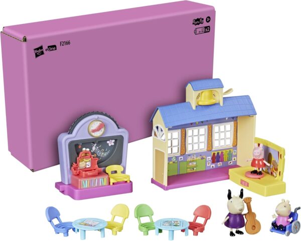 Escuela de Peppa Pig con sonidos y 3 figuras - Imagen 3