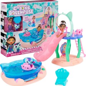 Gabby Dollhouse Piscina con cambio de color