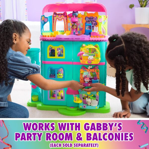 Gabby Dollhouse casa arcoíris con sonidos, accesorios y figura - Imagen 7