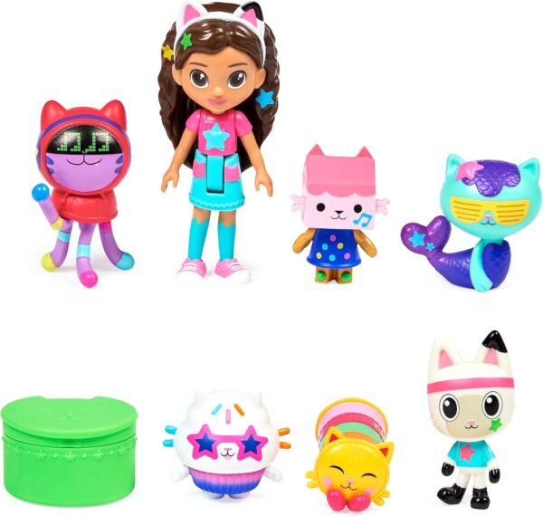 Gabby Dollhouse set de 7 figuras fiesta - Imagen 2