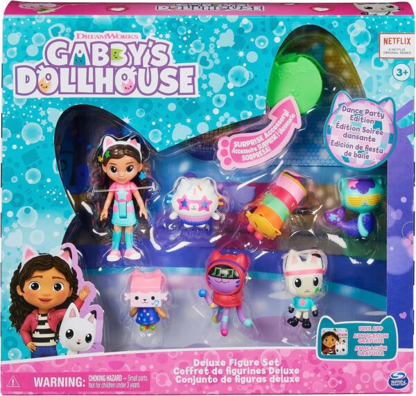 Gabby Dollhouse set de 7 figuras fiesta - Imagen 3
