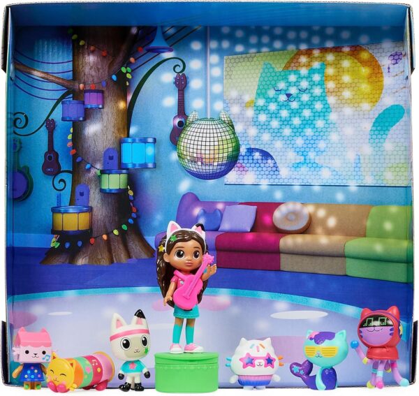 Gabby Dollhouse set de 7 figuras fiesta - Imagen 8