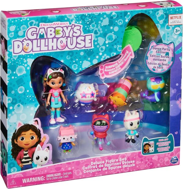 Gabby Dollhouse set de 7 figuras fiesta - Imagen 10