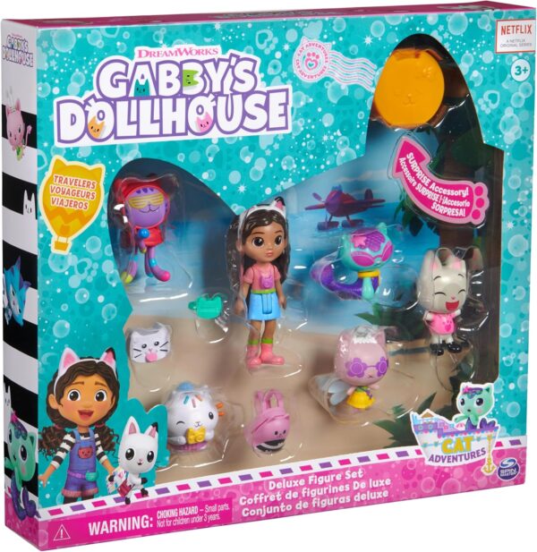 Gabby Dollhouse set de 7 figuras viajeras - Imagen 8