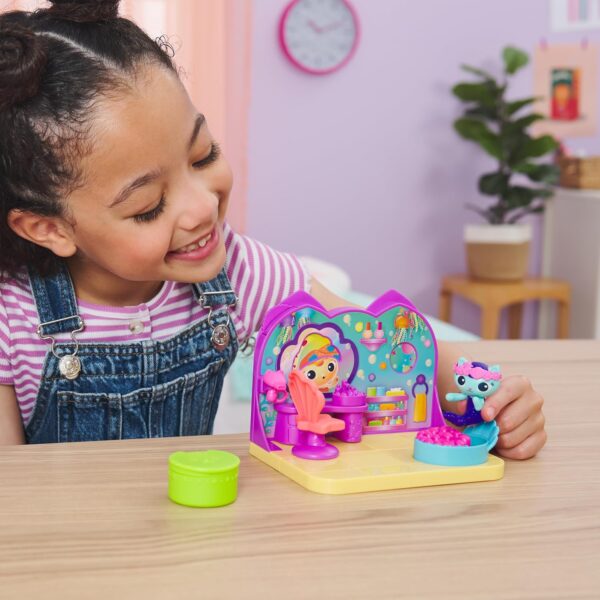 Gabby dollhouse Spa de Gatisirena con figura y accesorios - Imagen 4