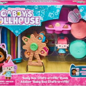 Gabby dollhouse habitación Bebé caja con figura y accesorios