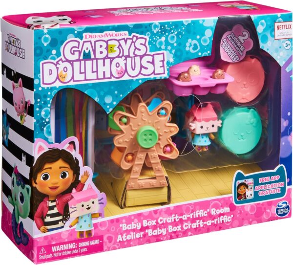 Gabby dollhouse habitación Bebé caja con figura y accesorios - Imagen 10