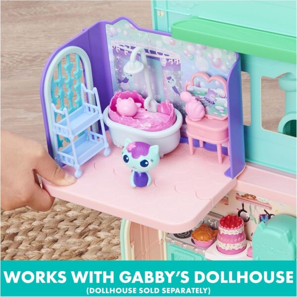 Gabby dollhouse habitación Gatisirena con figura y accesorios - Imagen 5