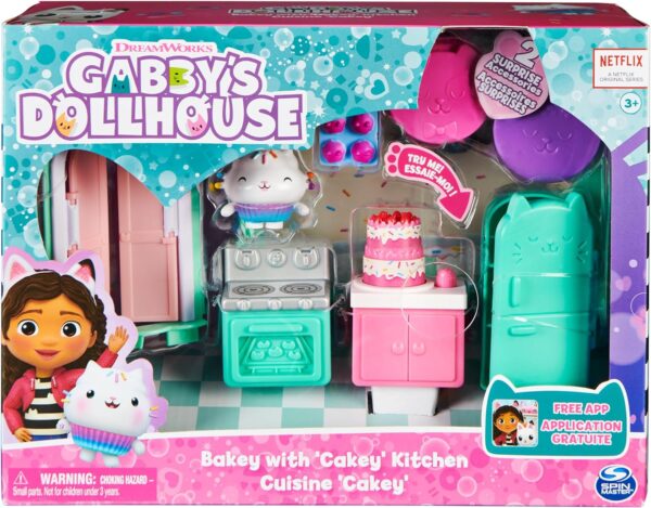 Gabby dollhouse habitación Pastelillo con figura y accesorios - Imagen 3