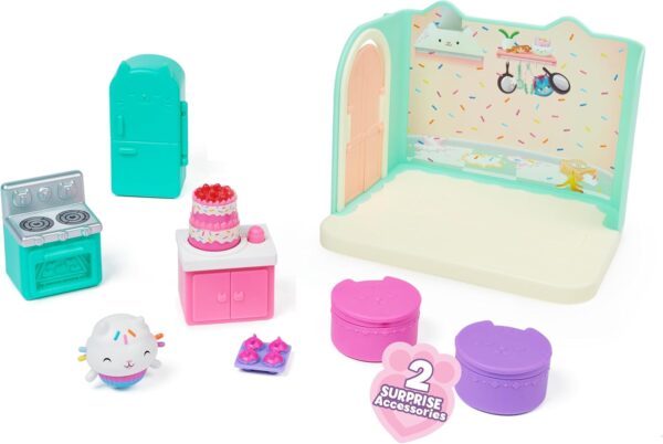 Gabby dollhouse habitación Pastelillo con figura y accesorios - Imagen 5