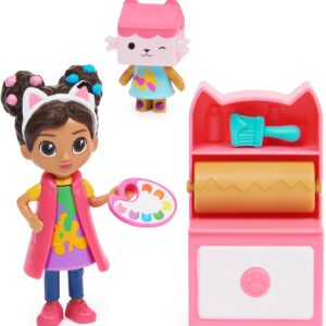 Gabby dollhouse mini Set de arte con Bebé caja