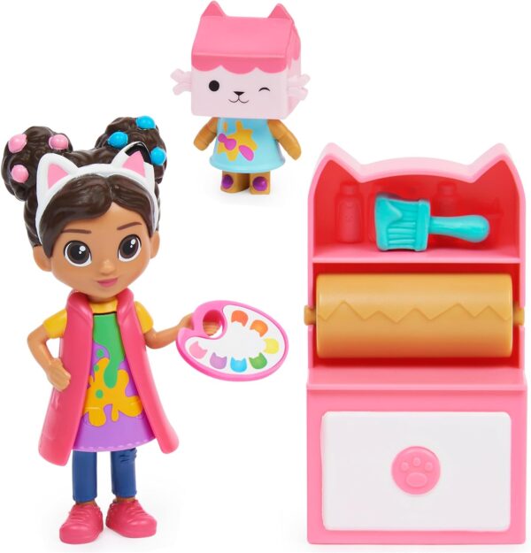 Gabby dollhouse mini Set de arte con Bebé caja - Imagen 2