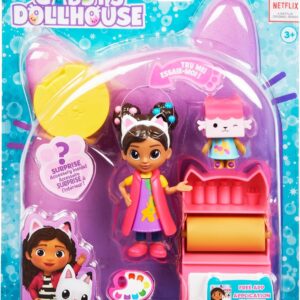 Gabby dollhouse mini Set de arte con Bebé caja