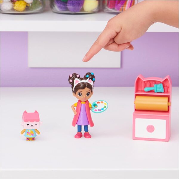 Gabby dollhouse mini Set de arte con Bebé caja - Imagen 9