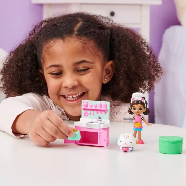 Gabby dollhouse mini Set de cocina con Pastelillo - Imagen 4