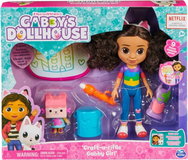 Gabby dollhouse muñeca 20cm con accesorios de dibujo mágico - Imagen 2