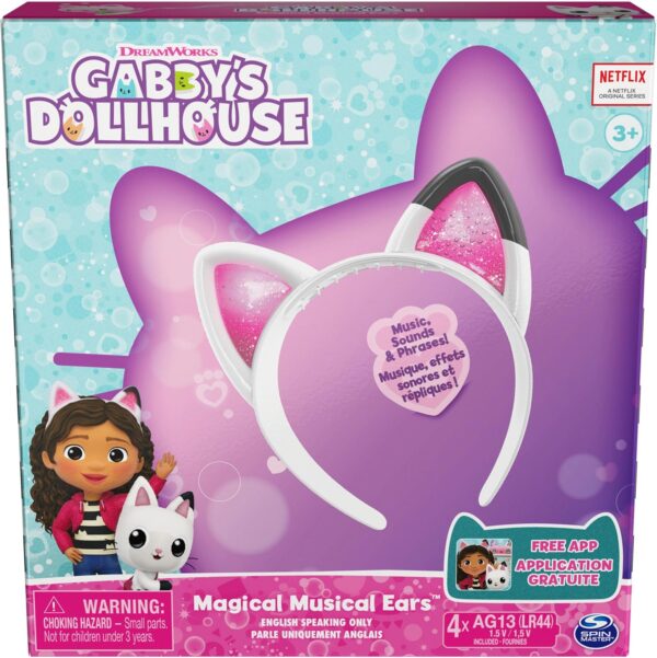 Gabby dollhouse orejas musicales mágicas con luces y sonidos - Imagen 2
