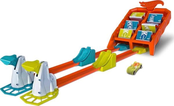Hot Wheels Posta doble reto de lanzamiento Challenge - Imagen 2