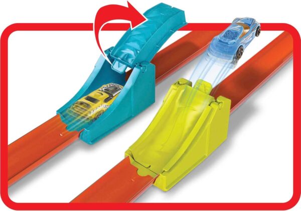 Hot Wheels Posta doble reto de lanzamiento Challenge - Imagen 4
