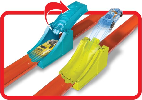 Hot Wheels Posta doble reto de lanzamiento Challenge - Imagen 9