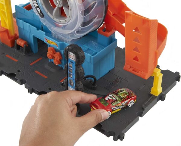 Hot wheels súper tienda de llantas - Imagen 4