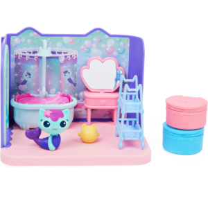 Gabby dollhouse habitación Gatisirena con figura y accesorios