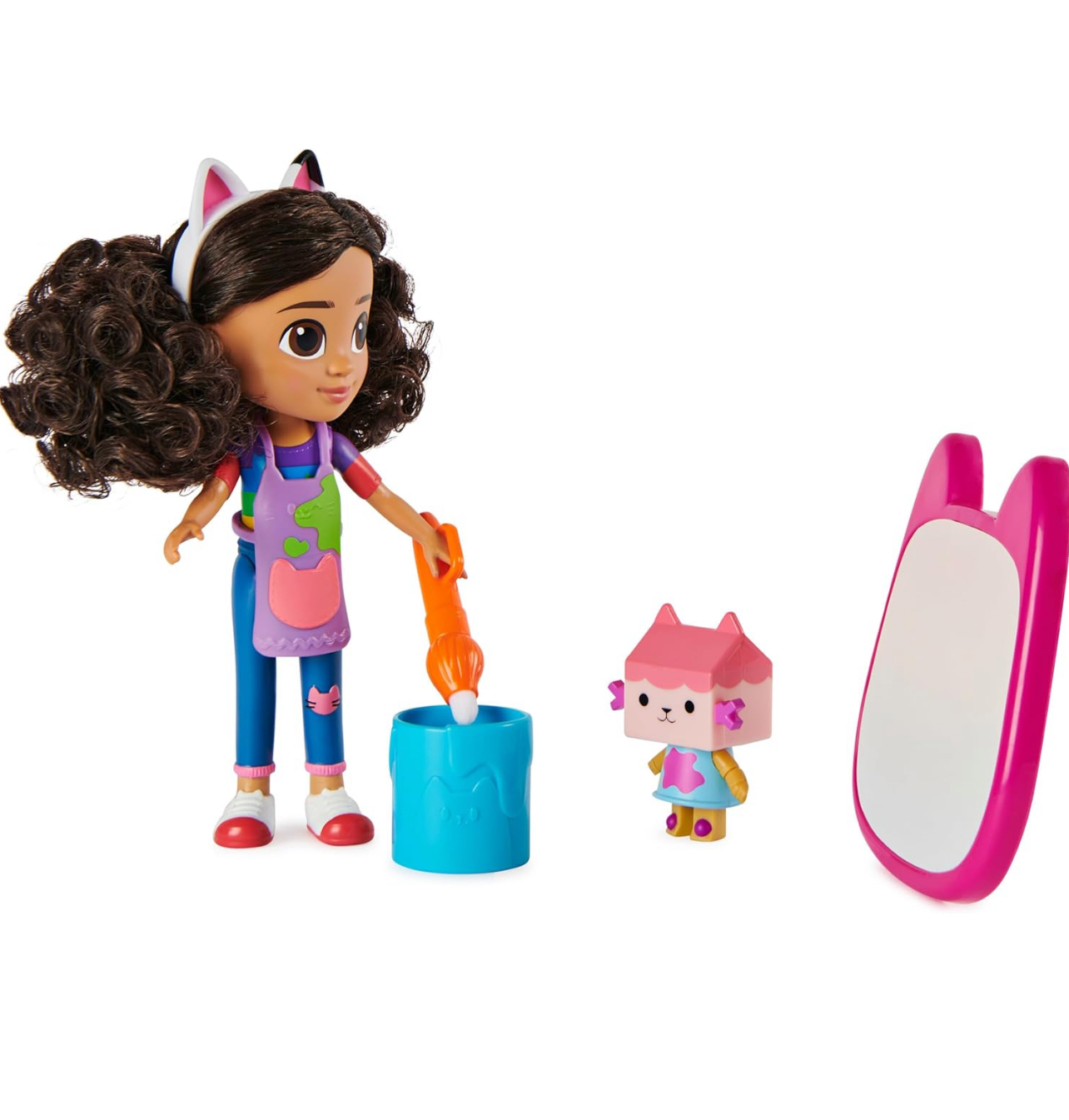 Gabby dollhouse muñeca 20cm con accesorios de dibujo mágico