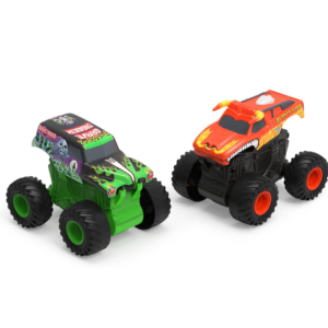 Monster Truck x2 Click and flip Grave Digger y Toro Loco