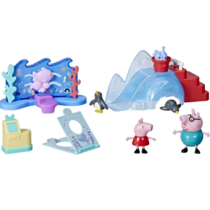Peppa Pig Aventuras en el acuario con 2 figuras